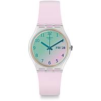 watch Swatch pink only time GE714
