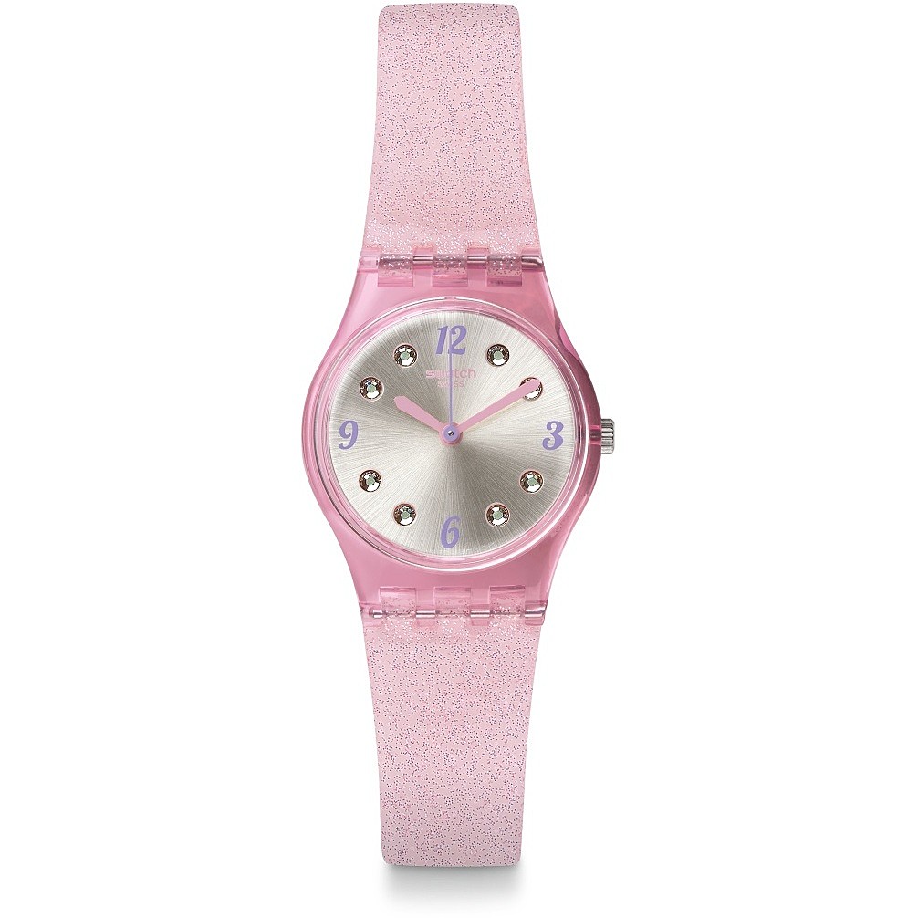 watch Swatch pink only time LP132C