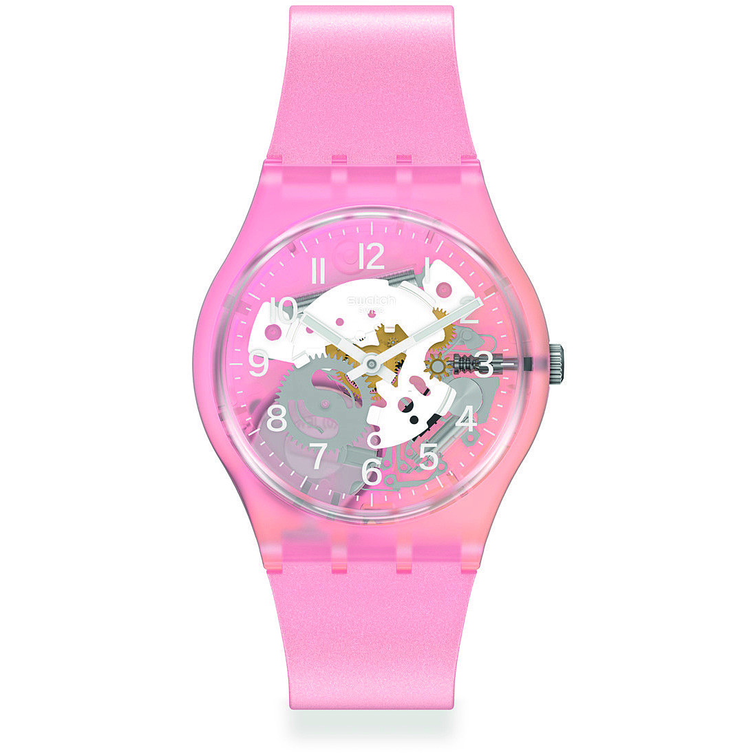 watch Swatch pink only time Monthly Drops GP173
