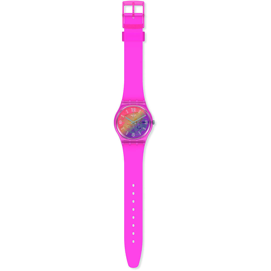 watch Swatch pink only time Monthly Drops GP174