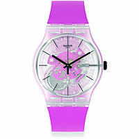 watch Swatch pink only time Monthly Drops SO29K107