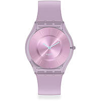 watch Swatch pink only time Monthly Drops SS08V100-S14