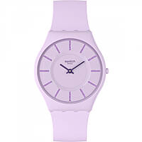 watch Swatch pink only time SS08V107
