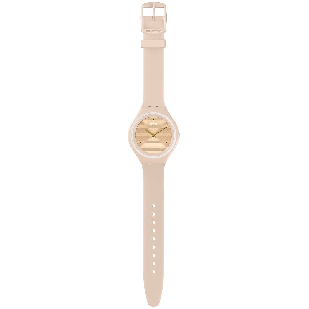 watch Swatch pink only time SVUT100