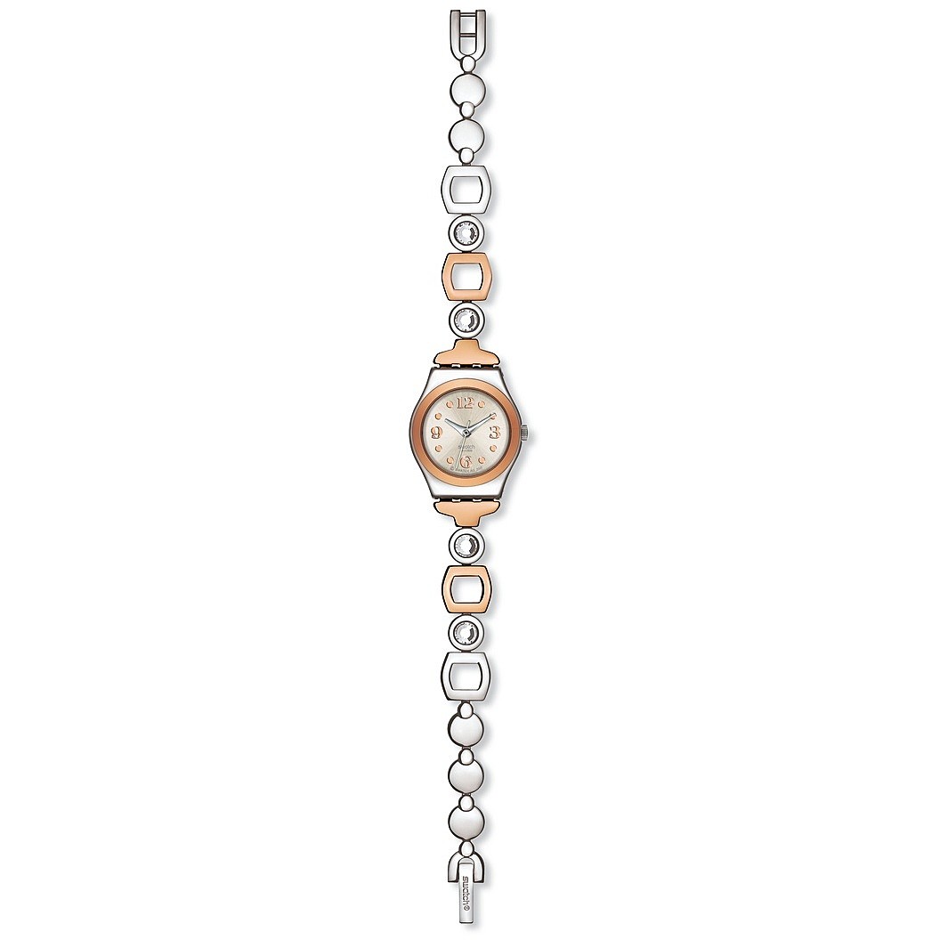 watch Swatch pink only time YSS234G