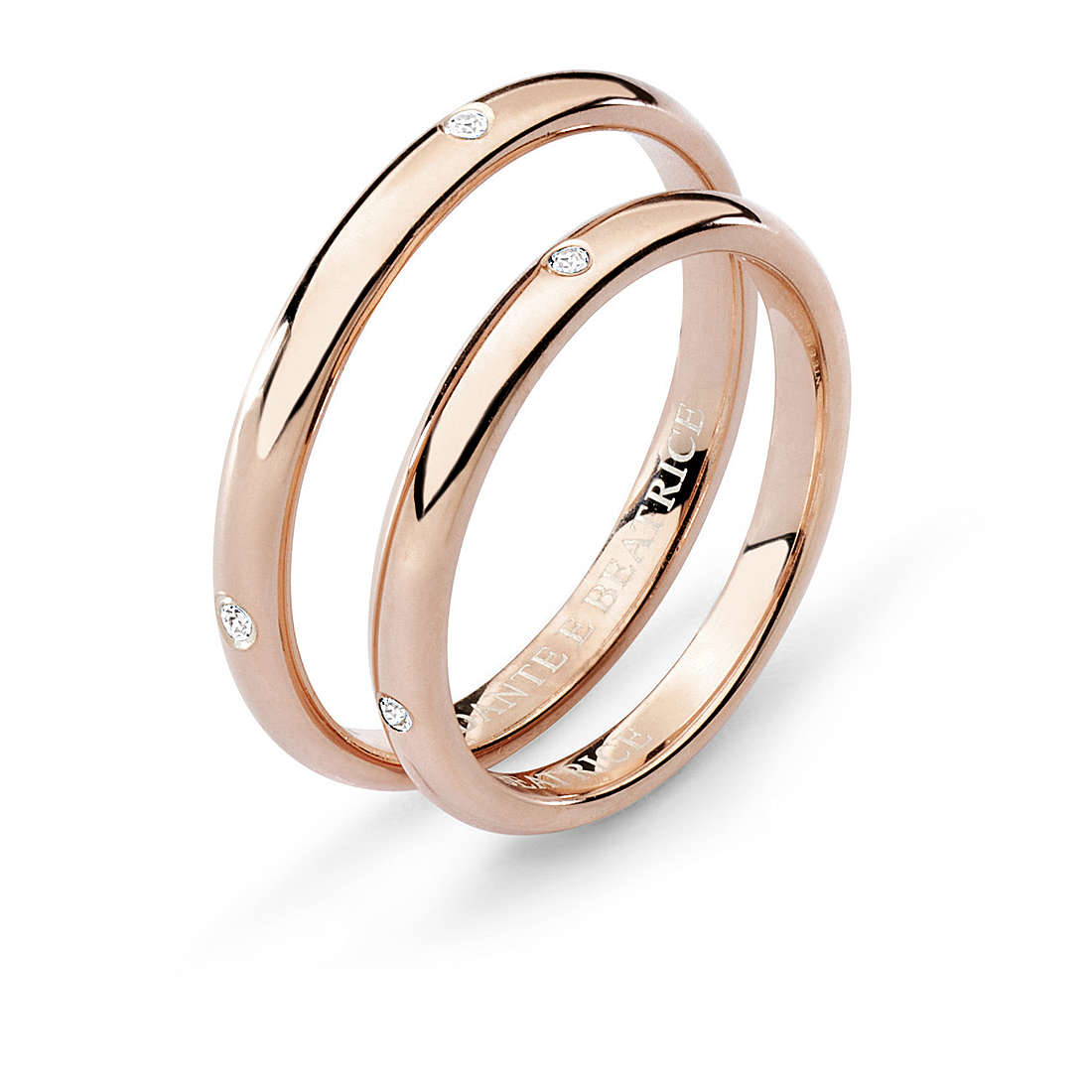 wedding ring man jewellery Comete Dante e Beatrice ANB 1862R M25