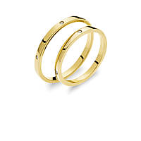 wedding ring man jewellery Comete Otello e Desdemona ANB 1865G M32