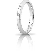 wedding ring woman jewellery Unoaerre Brillanti Promesse 30 AFC 280/001 04 11