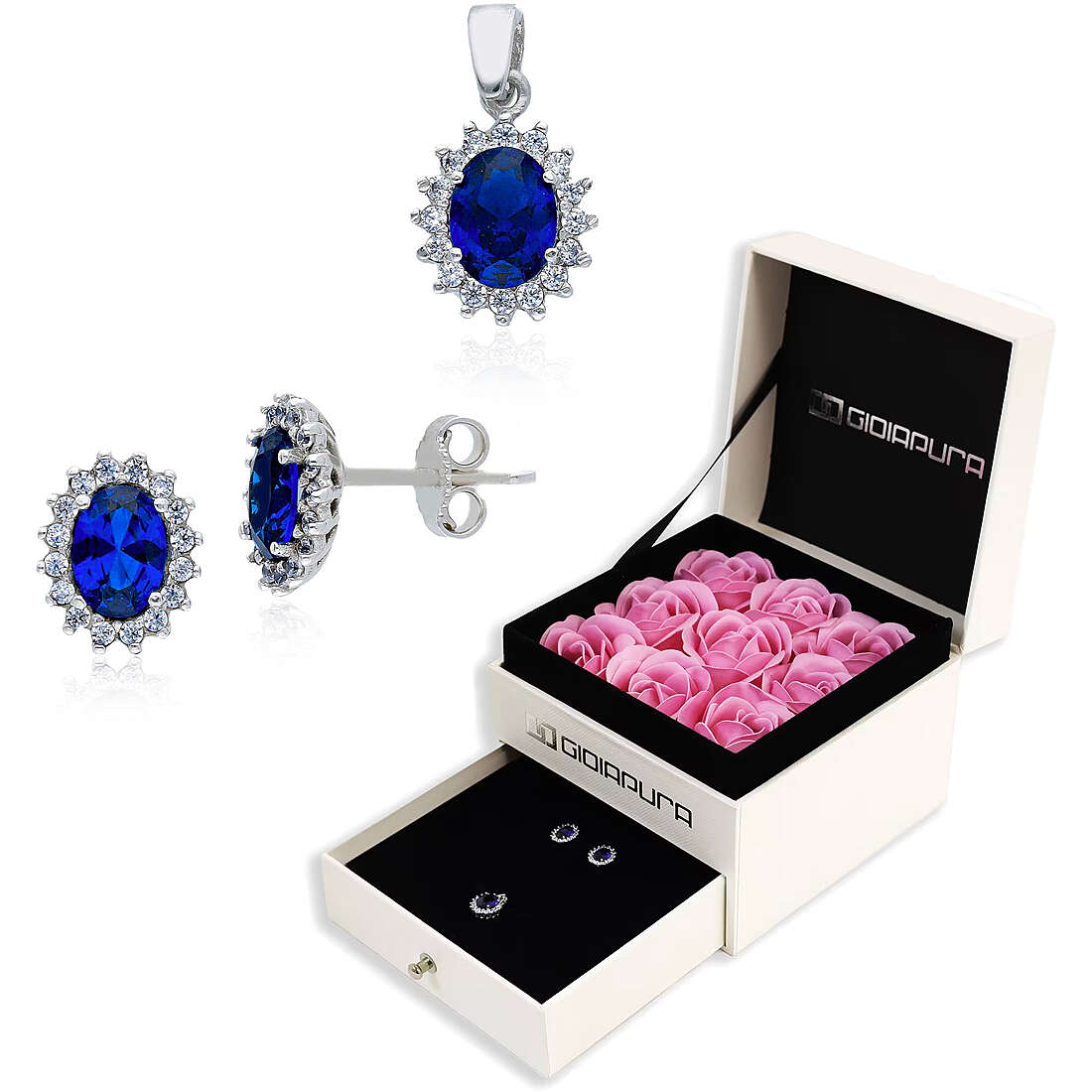 Women's Jewelry Set with Earrings and Pendant GPSET05