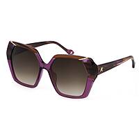Yalea woman transparent sunglasses." SYA105V06SC
